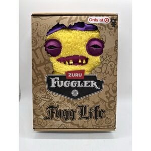 ZURU Fuggler Yellow Squidge Fugg Life Plush Target Exclusive Monster New in Box